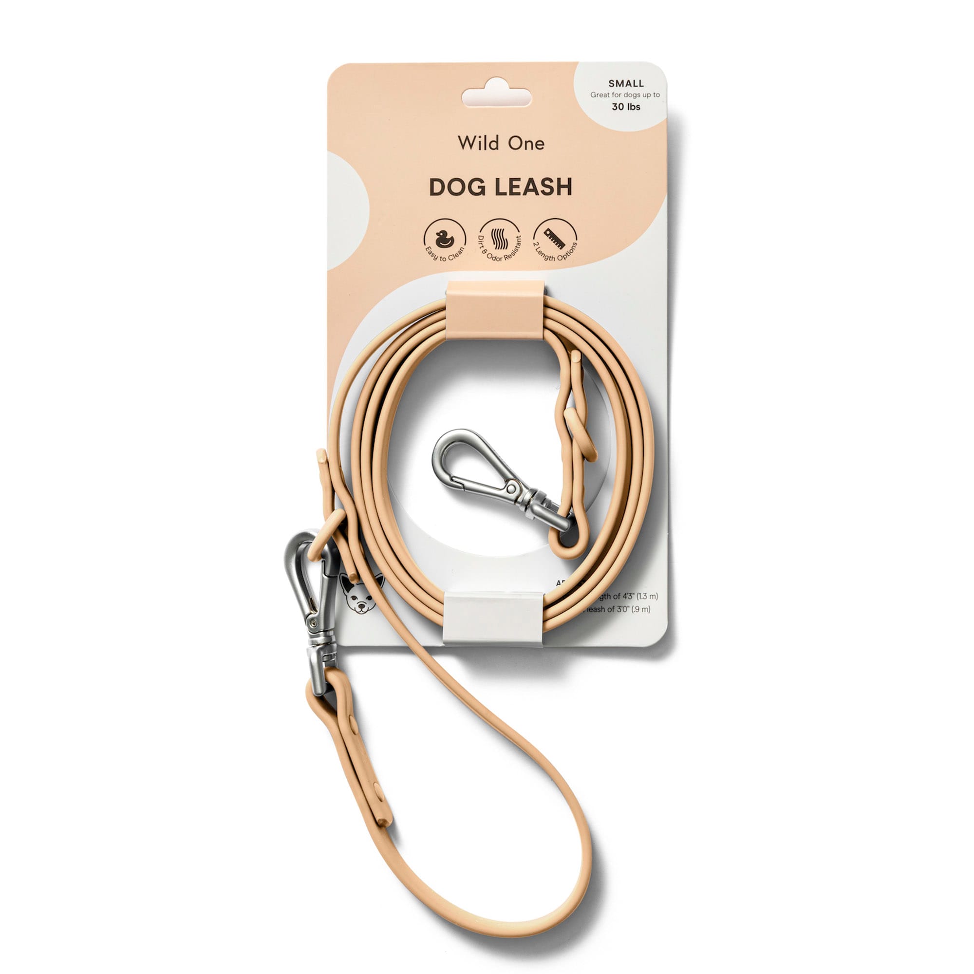 Wild One Tan Dog Leash， 54