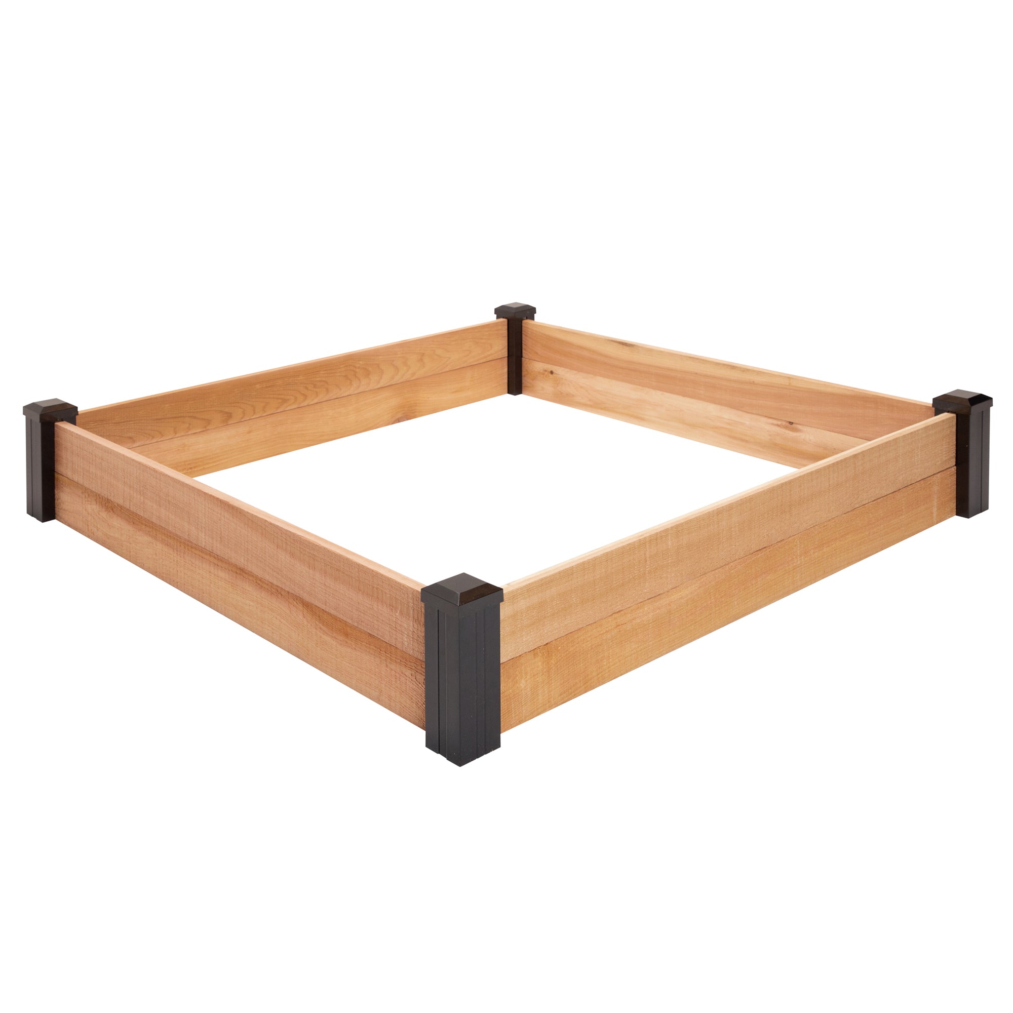 Outdoor Essentials Haven 4 ft. x 4 ft. Natural Cedar Raised Garden Bed