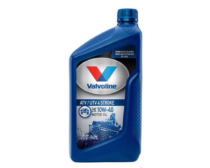 Valvoline ATV 4-Stroke 10W-40 Oil， 1 Quart - 817263