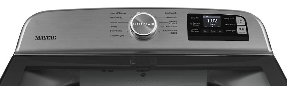 Maytag MVW6230RHW Smart Capable Top Load Washer With Extra Power Button - 4.7 Cu. Ft.