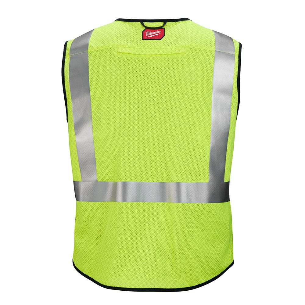 Milwaukee High Vis Safety Vest Class 2 Mesh AR/FR Cat 1 48-73-5201M910 from Milwaukee