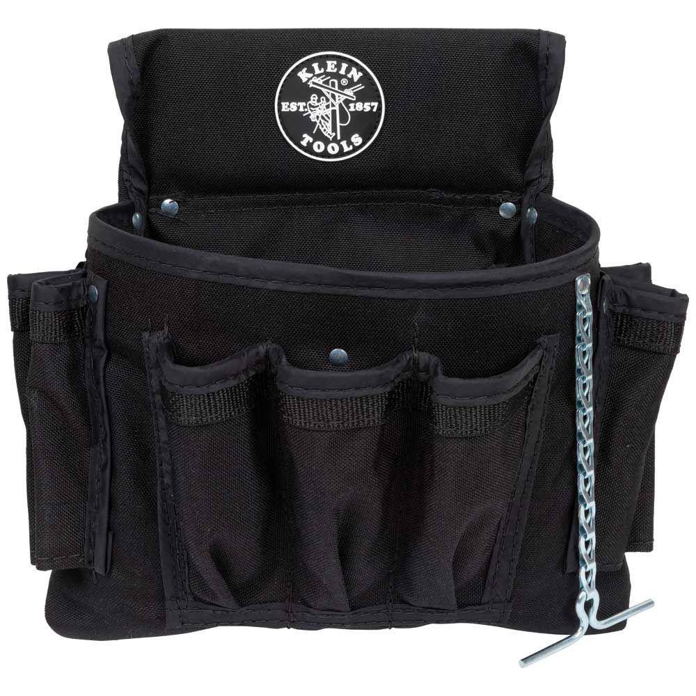 Klein Tools PowerLine Series Electrician Tool Pouch 18-Pocket 5719