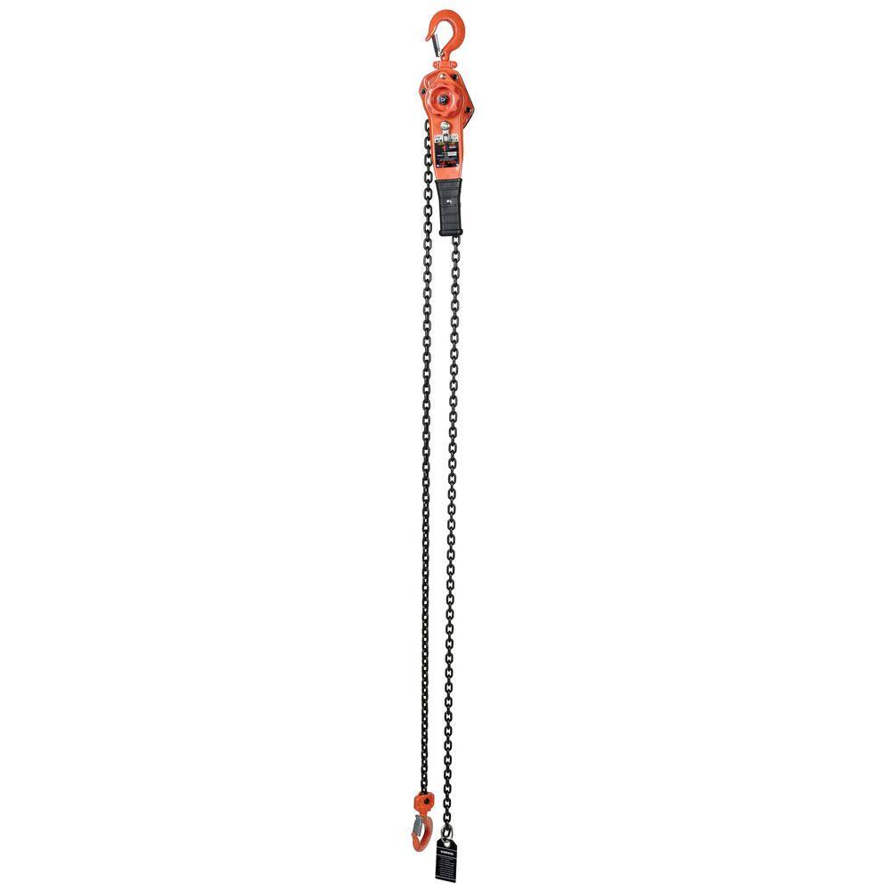 Vestil 2000 lbs. Capacity 10 ft. Lift Professional Lever Hoist PLH-20-10