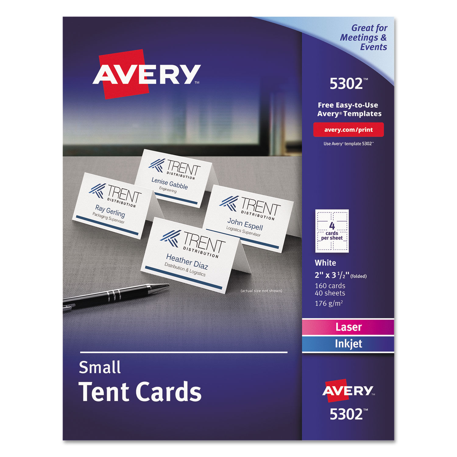 Small Tent Card by Averyandreg; AVE5302