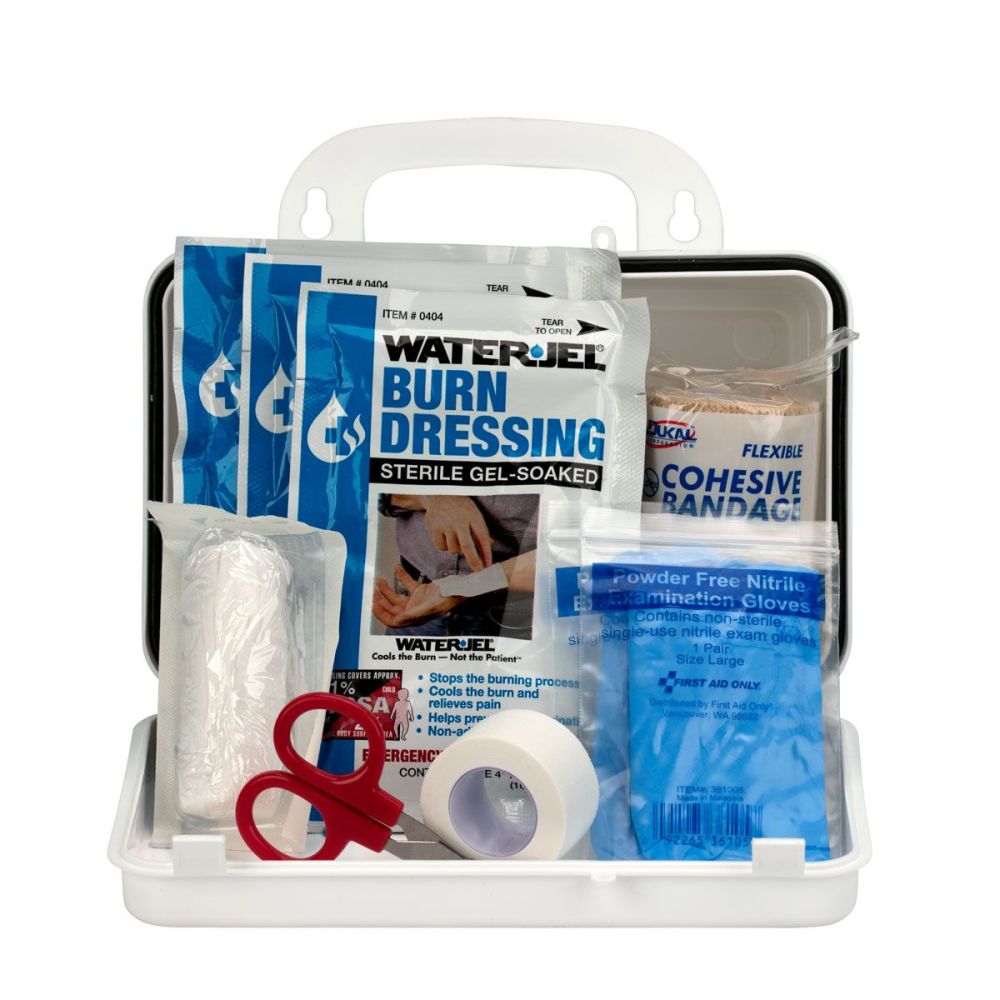 First Aid Only Plastic Case Burn Care Kit ;