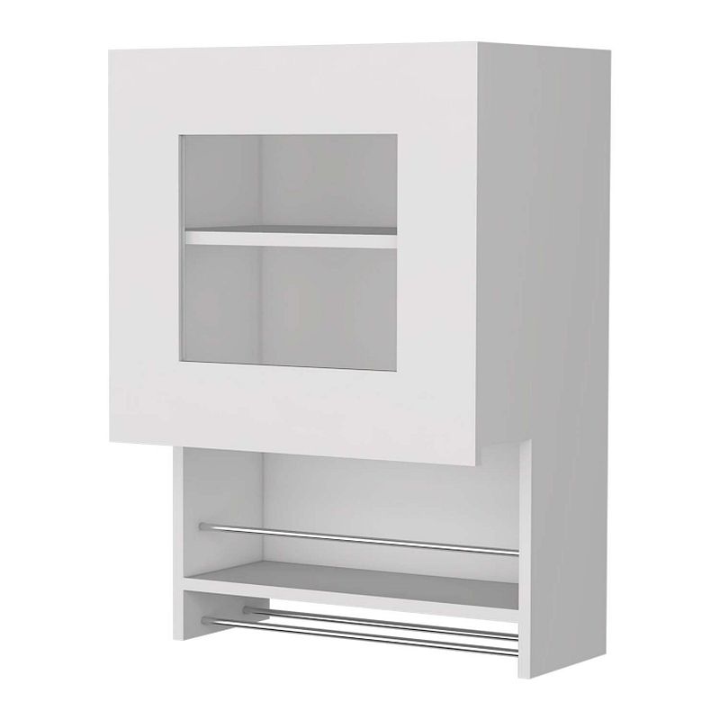 Florence Kitchen Wall Cabinet， Spice and Towel Rack