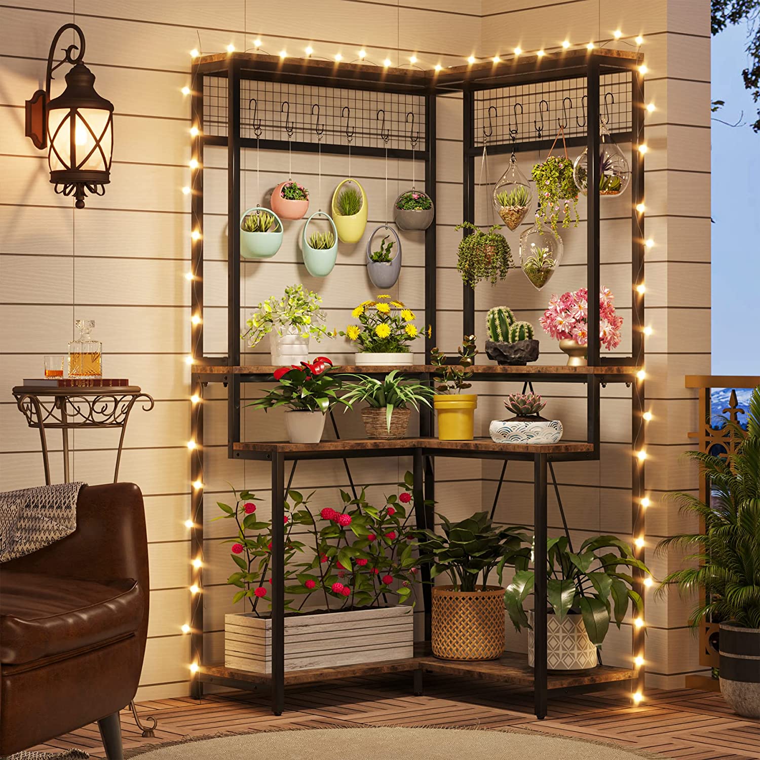 Corner Plant Stand, 67