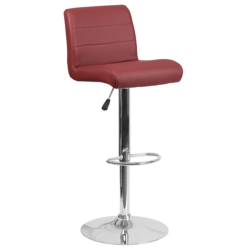 Flash Furniture Padded Adjustable Height Bar Stool