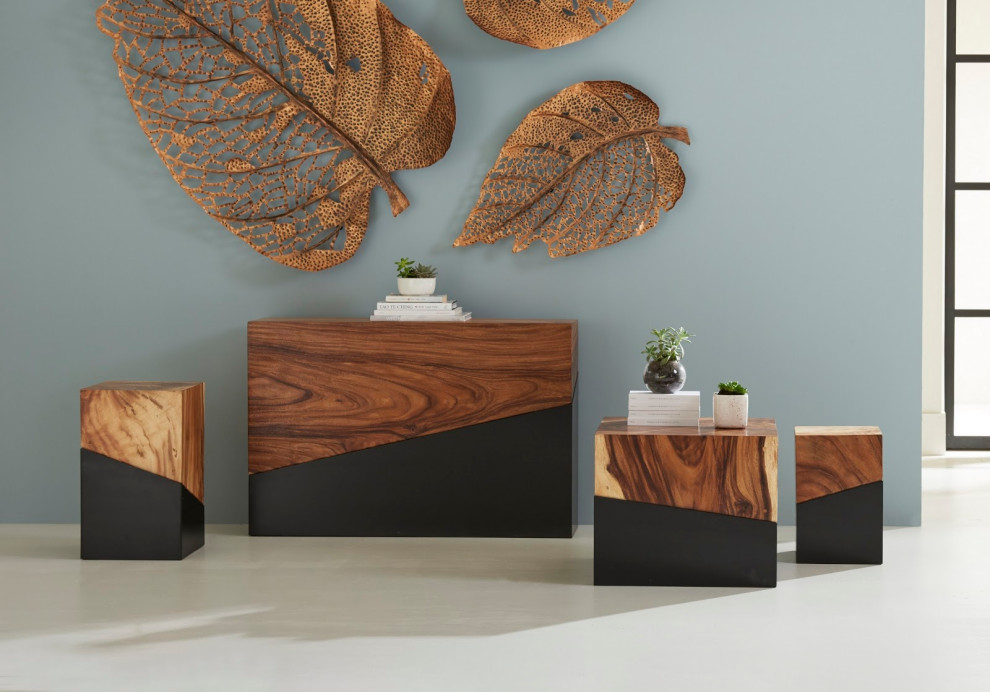 Geometry Side Table   Contemporary   Side Tables And End Tables   by Phillips Collection  Houzz