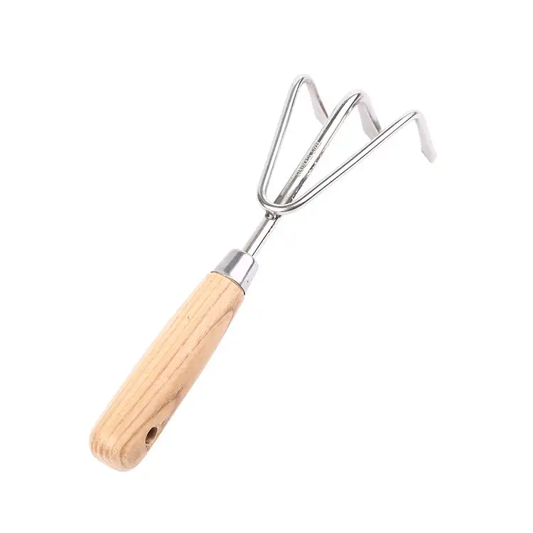 Hot selling stainless steel small mini wooden handle garden shovel