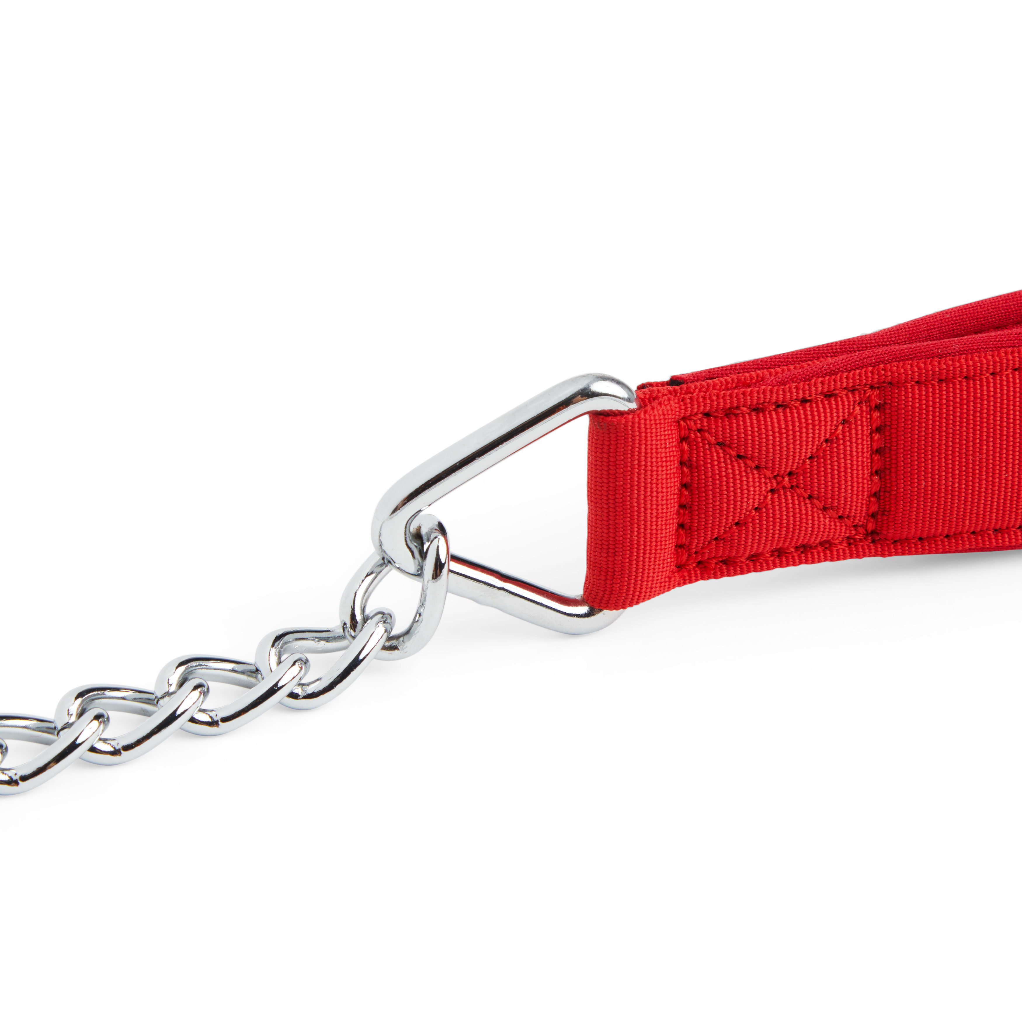 Good2Go Soft Grip Chain Dog Leash， 4' L X 2.5mm W