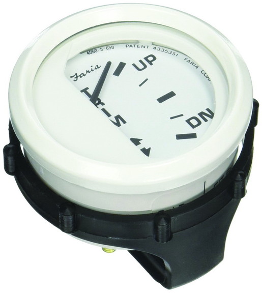 Faria 13123 Dress Trim Gauge (Johnson/Evinrude/Suz...