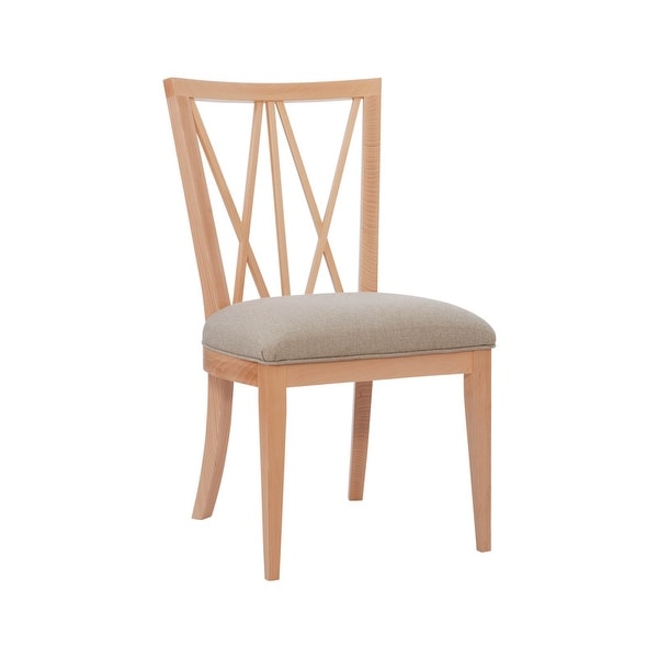 Markland Solid Wood Natural Dining Side Chair (Set of 2)