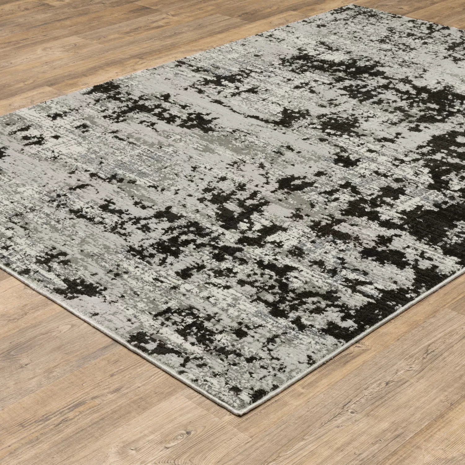 StyleHaven Cameron Blackout Contemporary Abstract Area Rug