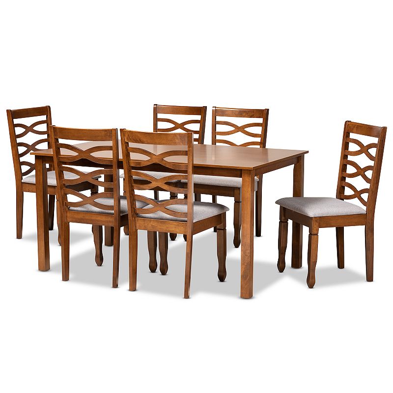 Baxton Studio Lanier Dining 7-piece Set