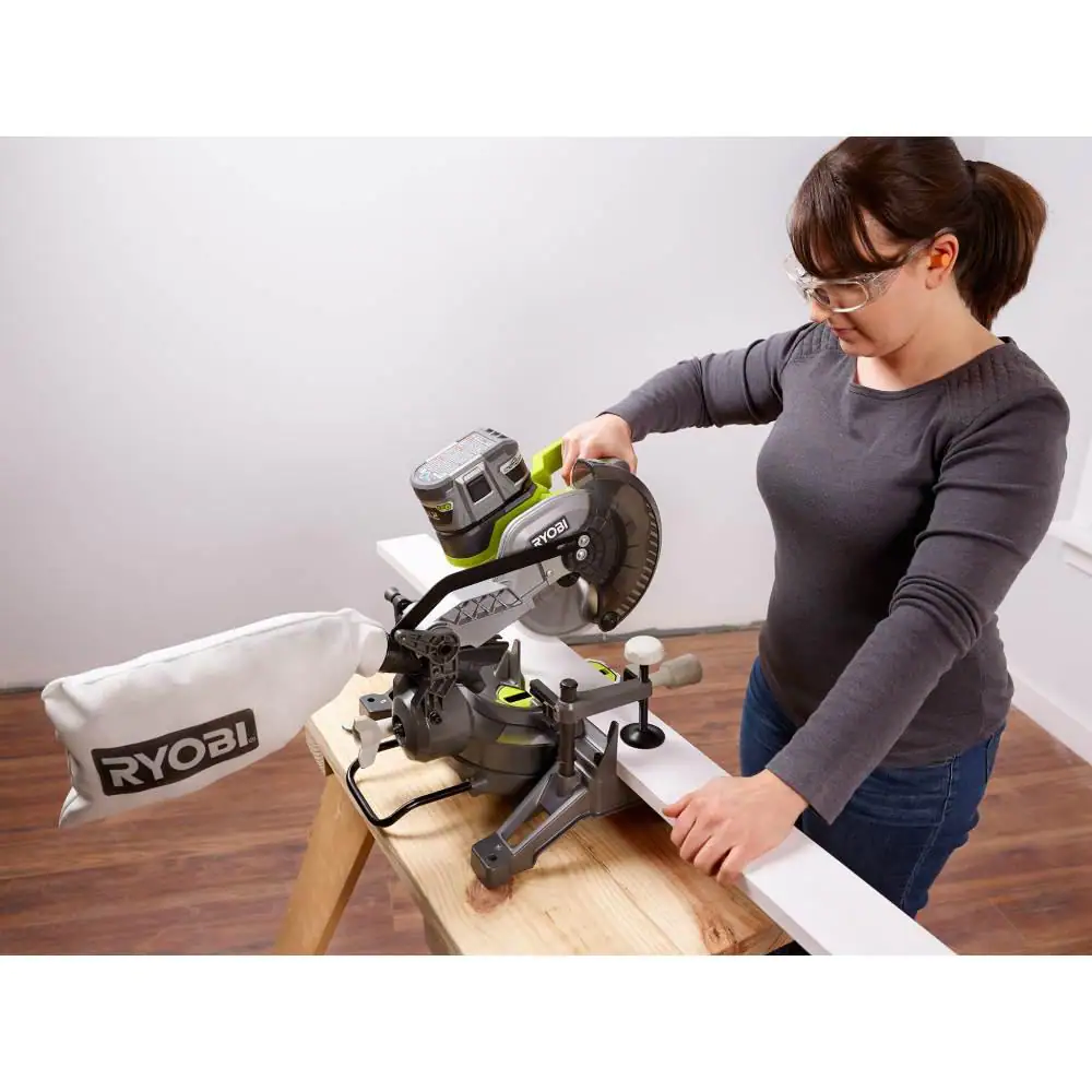 Ryobi ONE+ 18V Cordless 7-1/4 in. Compound Miter Saw (Tool Only)