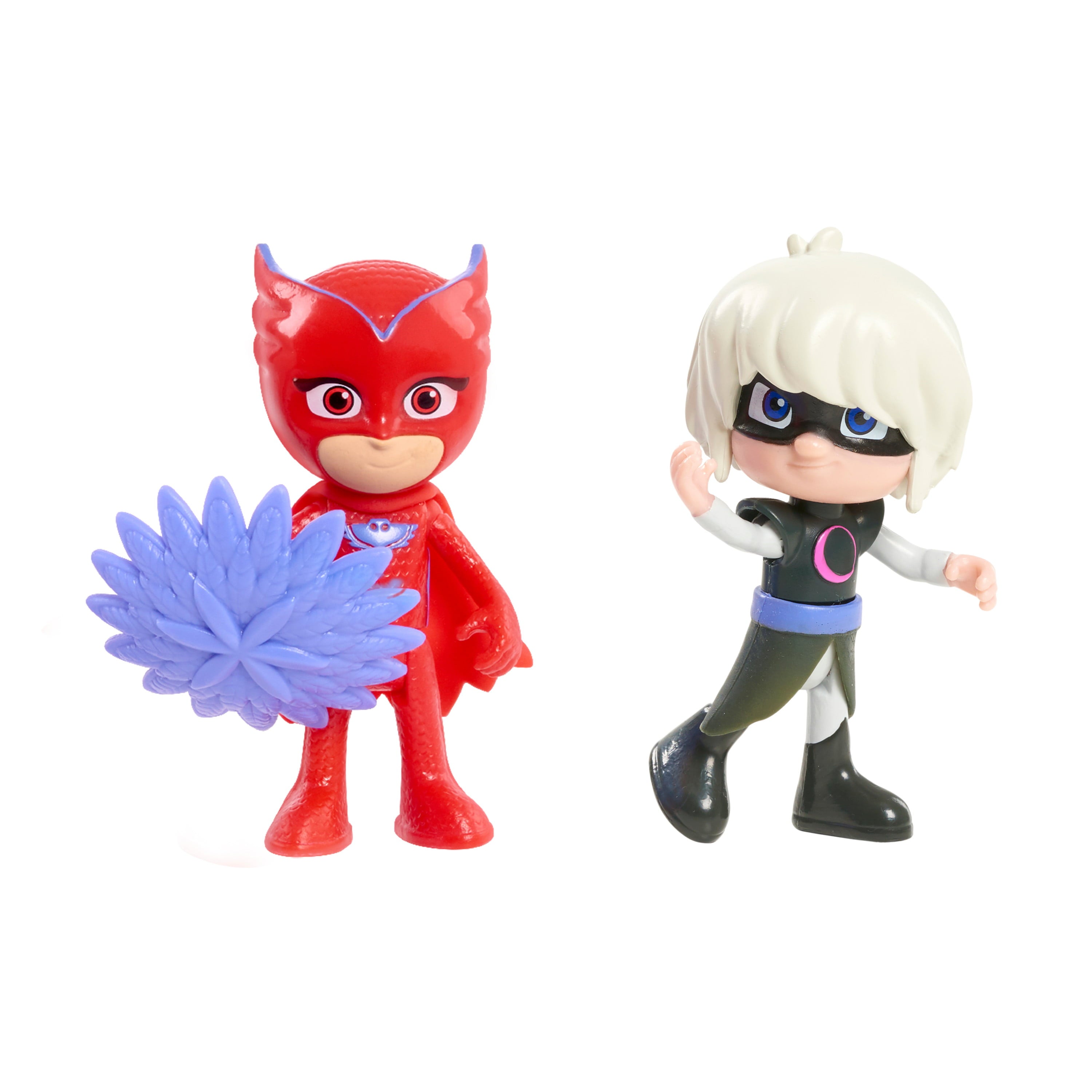 PJ Masks Hero vs. Villain 2-Pack Figure Set – Owlette and Luna Girl，  Kids Toys for Ages 3 Up， Gifts and Presents