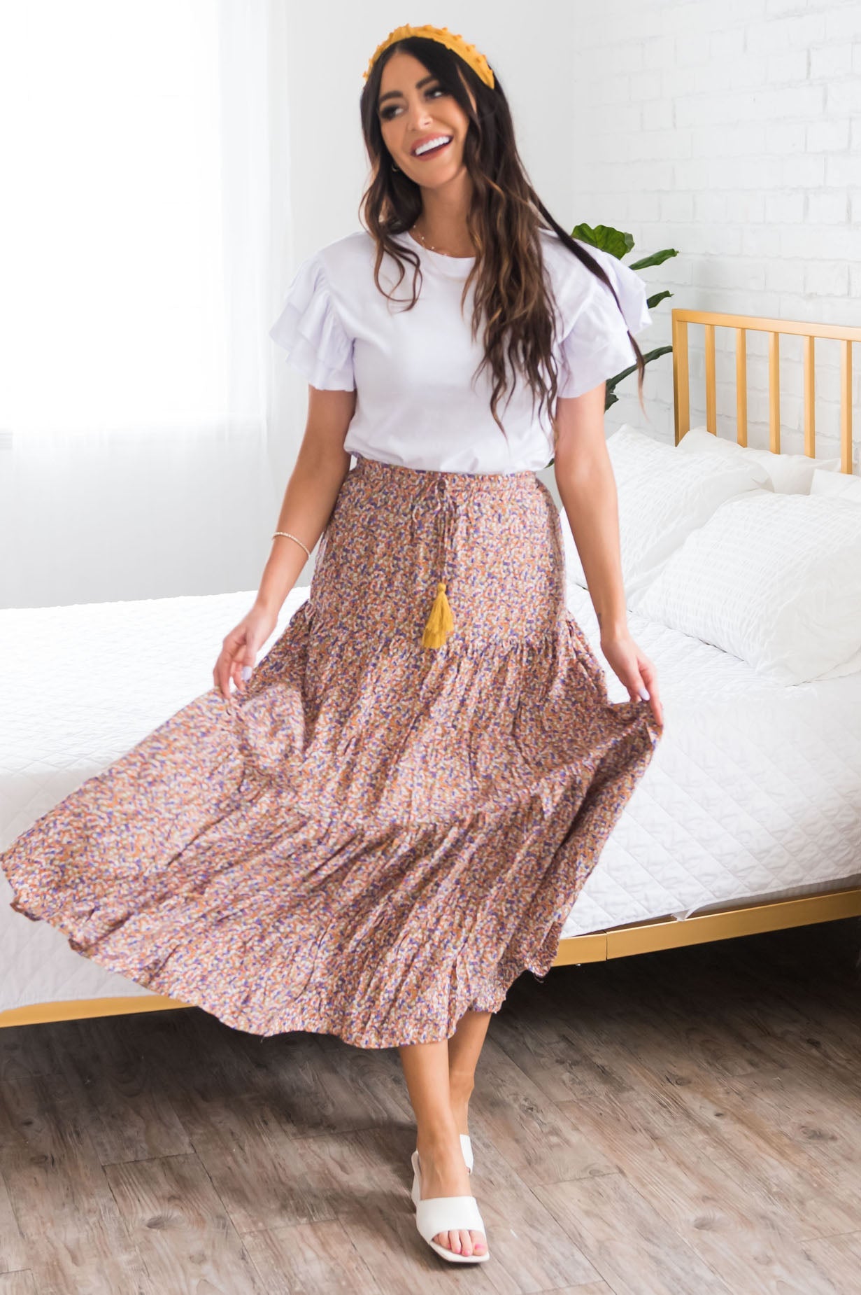 Joy Is Forever Modest Tier Skirt