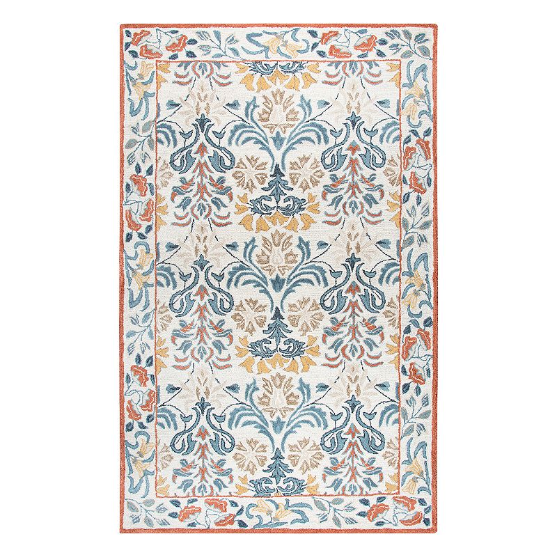 Rizzy Home Opulent Transitional Floral Rug