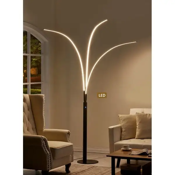 Artiva Aurora LED Arch Tree Floor Lamp, 92