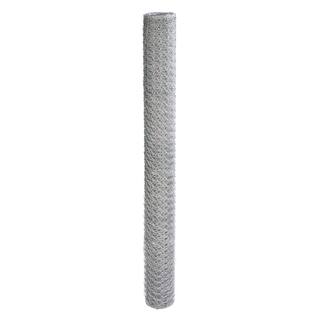 PEAK 50 ft. L x 48 in. H Galvanized Steel Hexagonal Wire Netting with 1 in. x 1 in. Mesh Size Garden Fence 3321