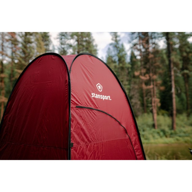 Stansport Pop Up Privacy Shelter Red