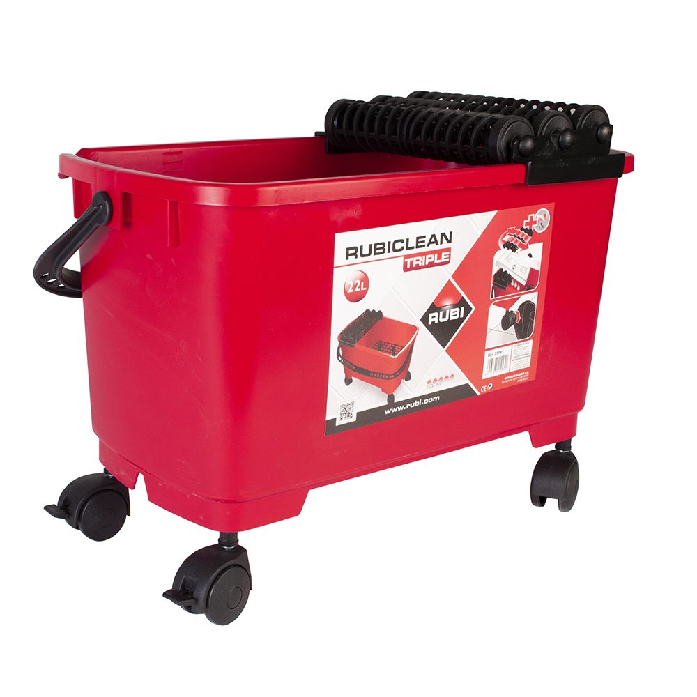 Rubi Tools RubiClean Triple Superpro Grout Washing System 21995