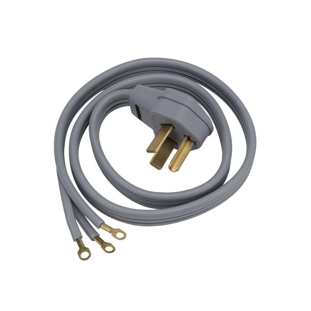 GE Dryer Plugs and Cords for Universal for most free-standing electric dryers with a 3-prong receptacle WX09X10004