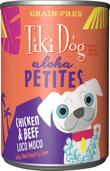 Tiki Dog Aloha Petites Chicken and Beef Loco Moco Grain-Free Dog Food