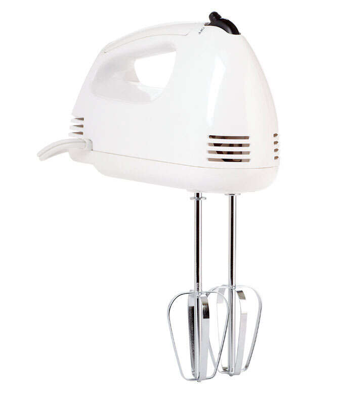 Proctor Silex White 5 speed Hand Mixer