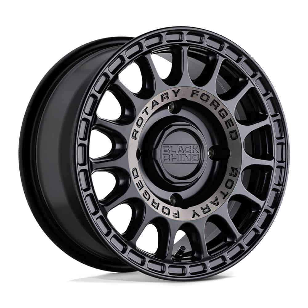 Black Rhino Powersports BLSND 15X7 4X110 SGL-BLK-MCH-DDT-RG 36MM