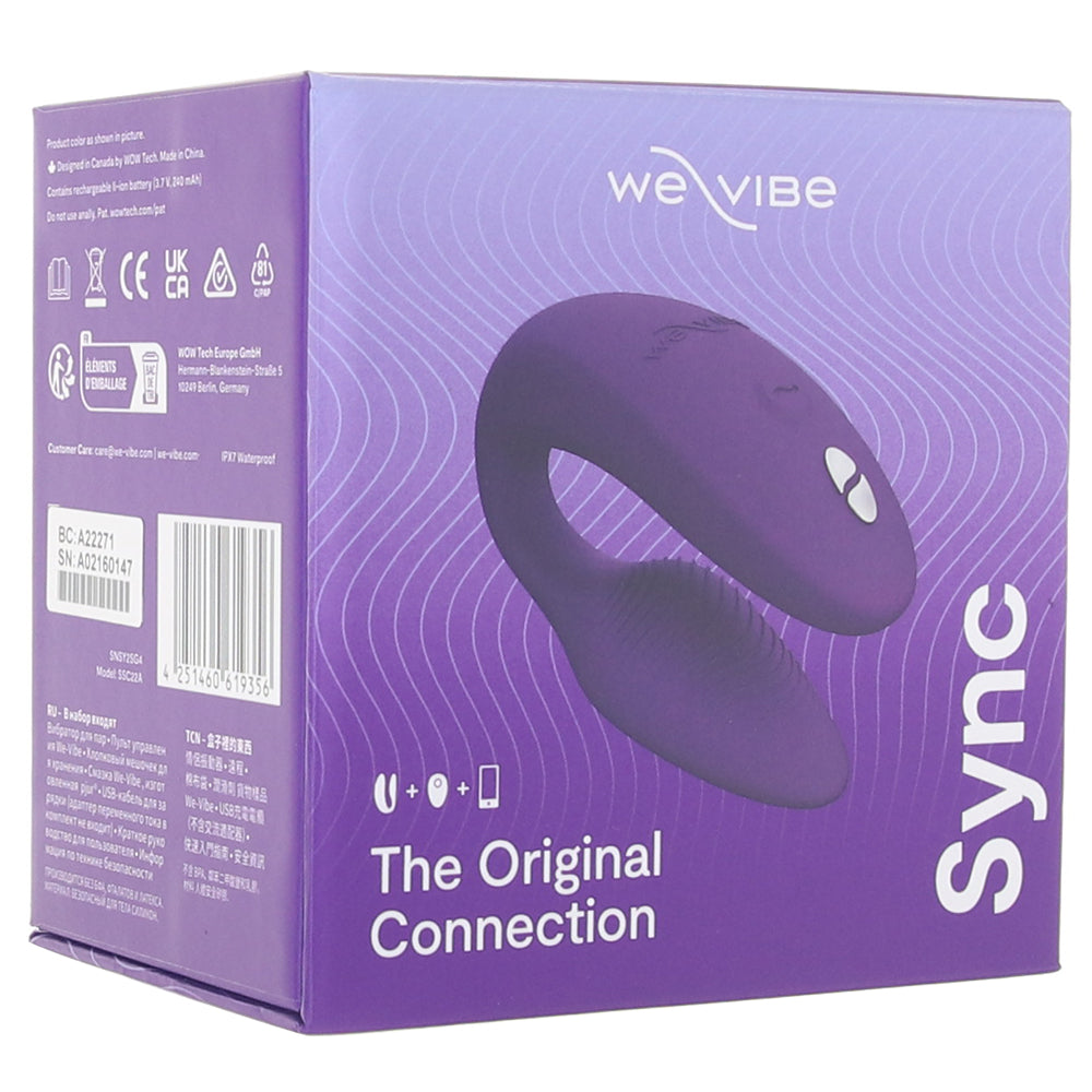 We-Vibe Sync Couple's Vibe in Purple