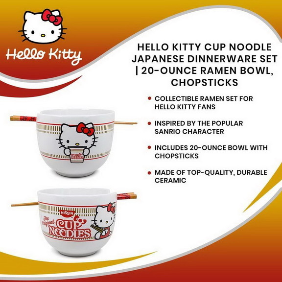 Silver Buffalo SVB KTY515KDB C Hello Kitty Cup Noo...