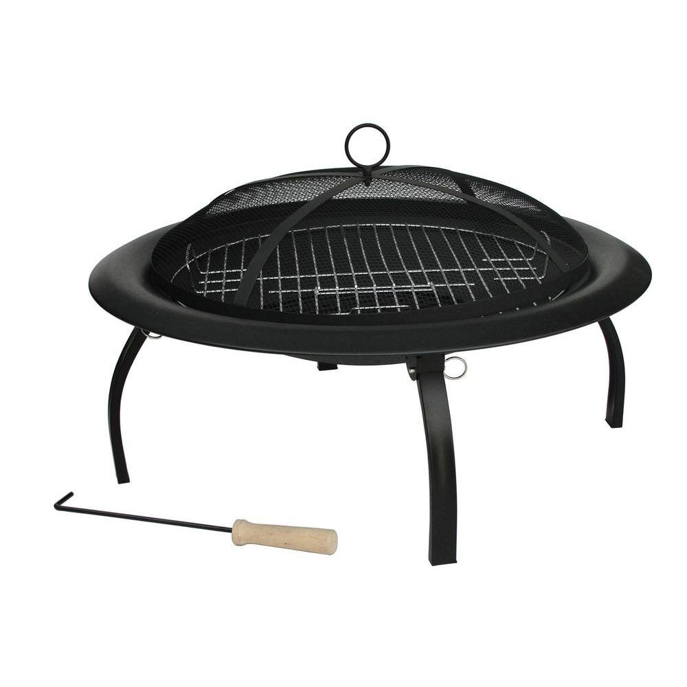 Fire Sense 29 in. Folding Fire Pit 60838