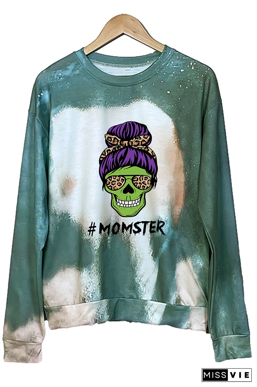 Halloween Momster skull Sweatshirt Women Wholesale