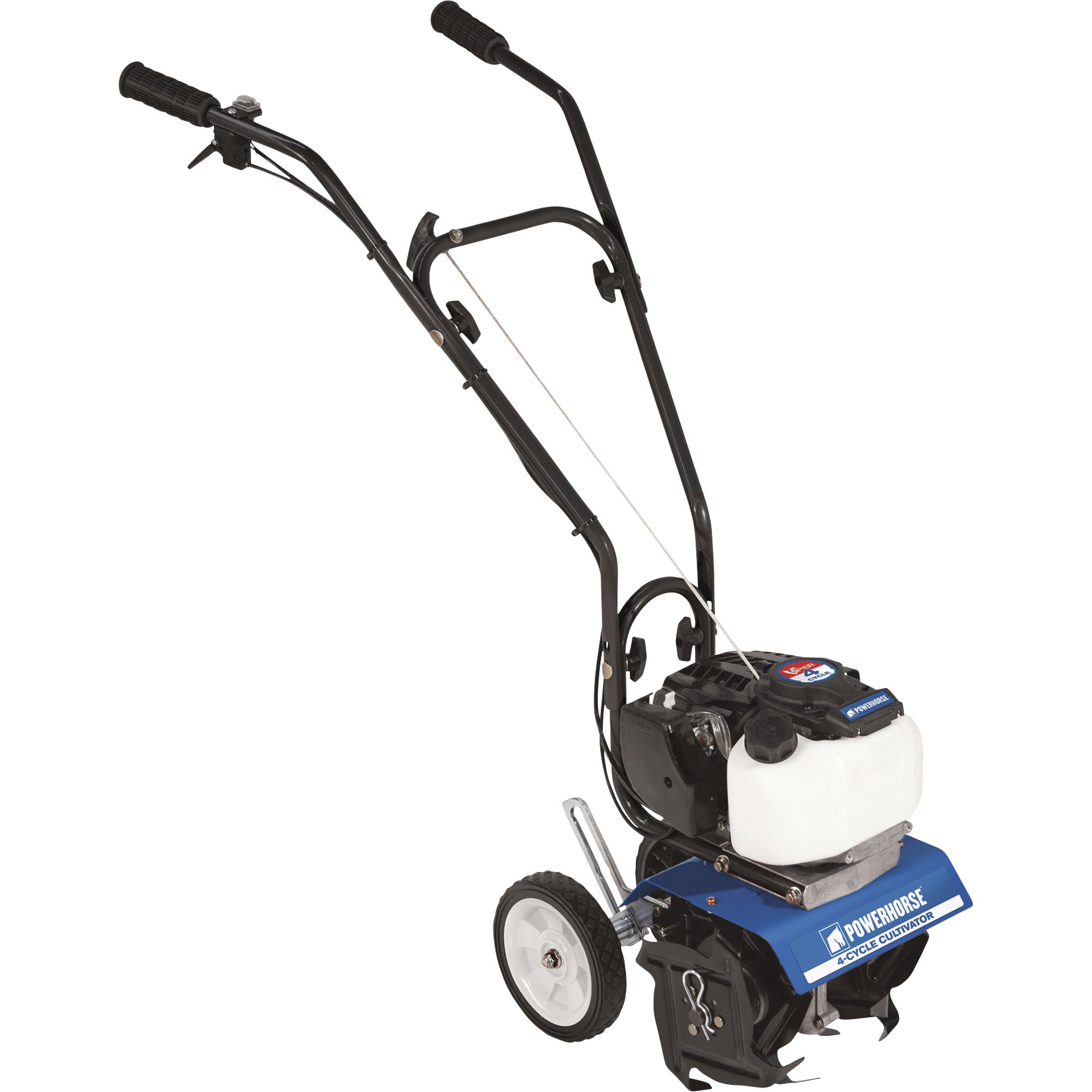 Powerhorse Mini Cultivator - 10in. Tilling Width, 40cc 4-Cycle Viper Engine