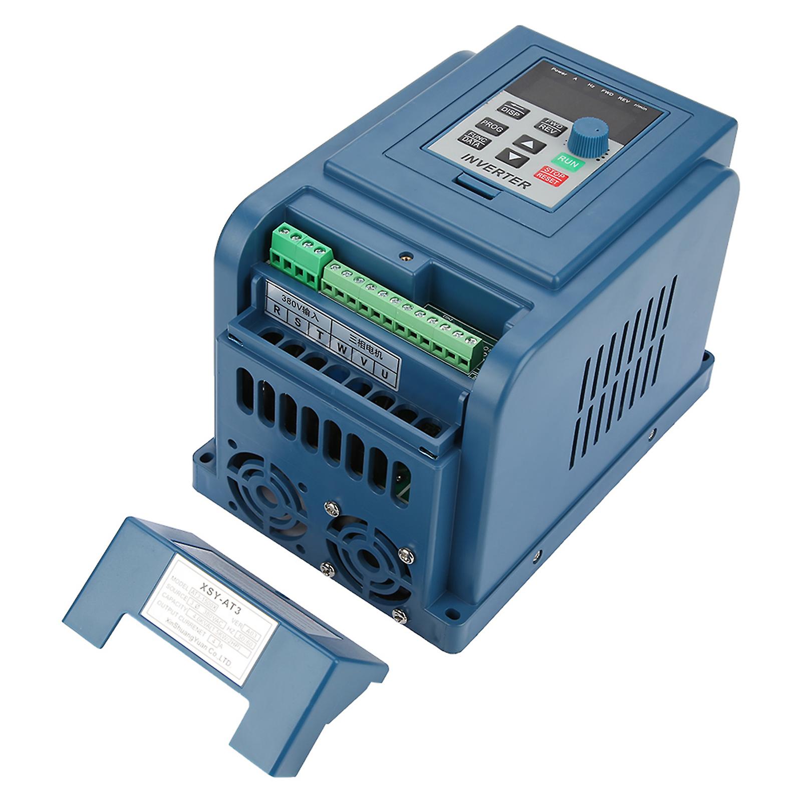 1pc Ac 380v 1.5kw 4a Variable Frequency Drive Vfd 3 Phase Speed Controller Inverter Motor