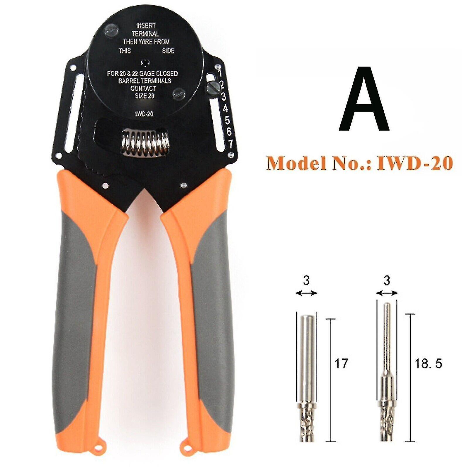 Iwd-12/16/20 Wire Crimping Pliers Crimper For Dt Dtm Dtp Terminal Connector X