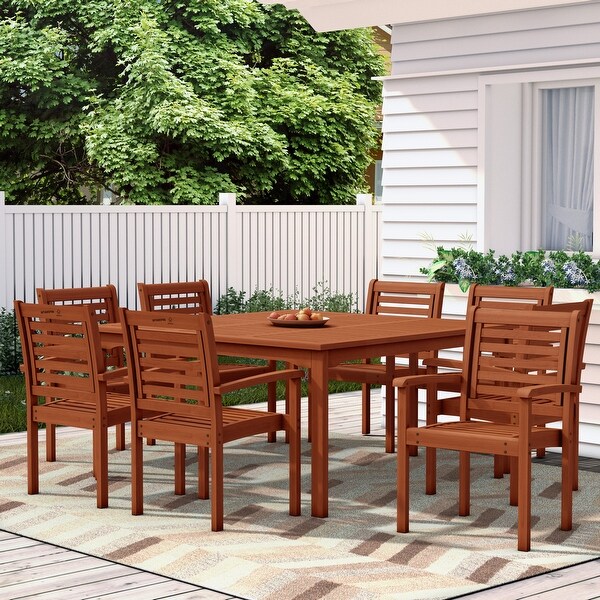 Patio 9piece Patio Dining Set