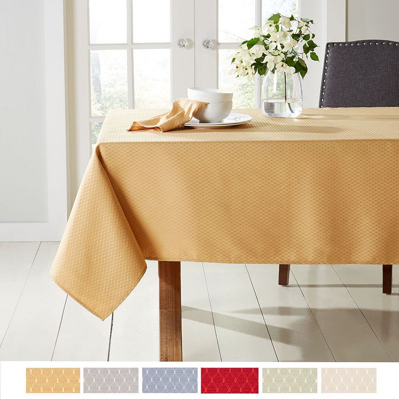 Town and Country Living McKenna Stain and Water-Resistant Tablecloth