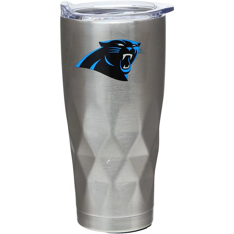 Carolina Panthers 22oz. Diamond Bottom Stainless Steel Tumbler