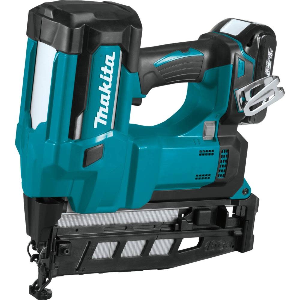 18V LXT? Lithium-Ion Cordless 2-1/2 Straight Finish Nailer Kit， 16 Ga. (2.0Ah) ;