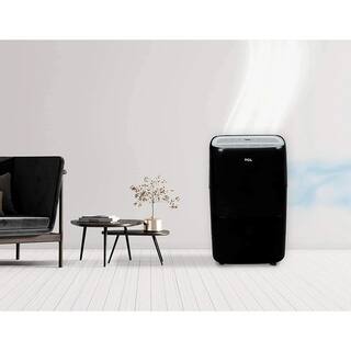 50-Pint Smart Dehumidifier for Home and Basements with Voice Control in Black 50D91-B