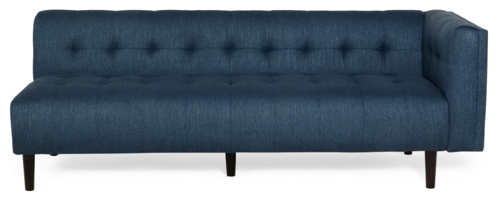 Konnor Fabric Sectional Sofa   Midcentury   Sectional Sofas   by GDFStudio  Houzz