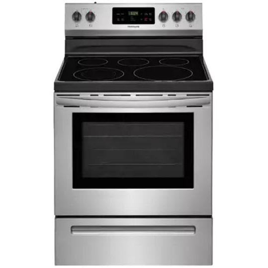 Frigidaire 30-inch Freestanding Electric Range with SpaceWise? Expandable Elements CFEF3054US