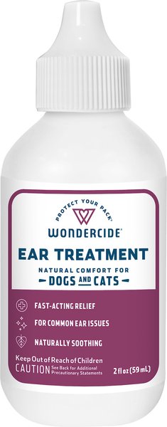 Wondercide Dog and Cat Ear Treatment， 2-oz bottle