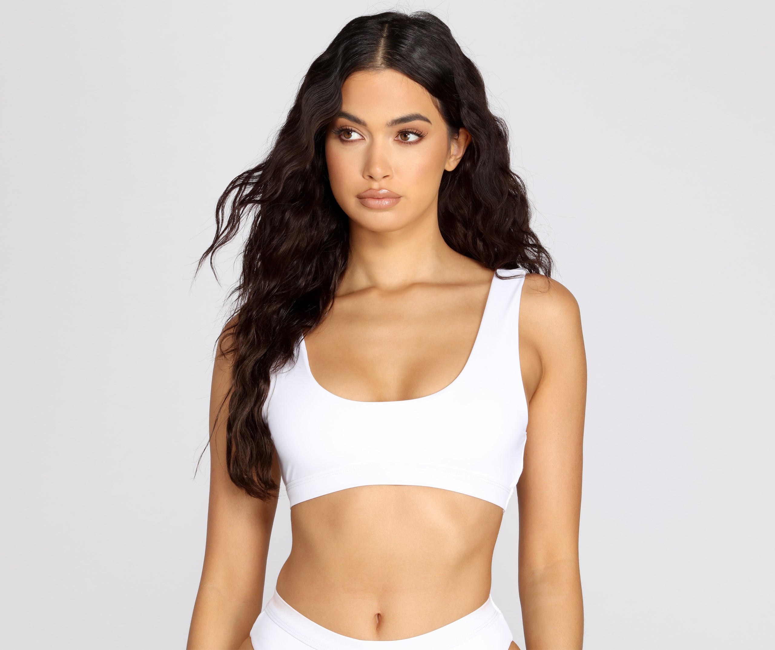 Minimal Tank Swim Top