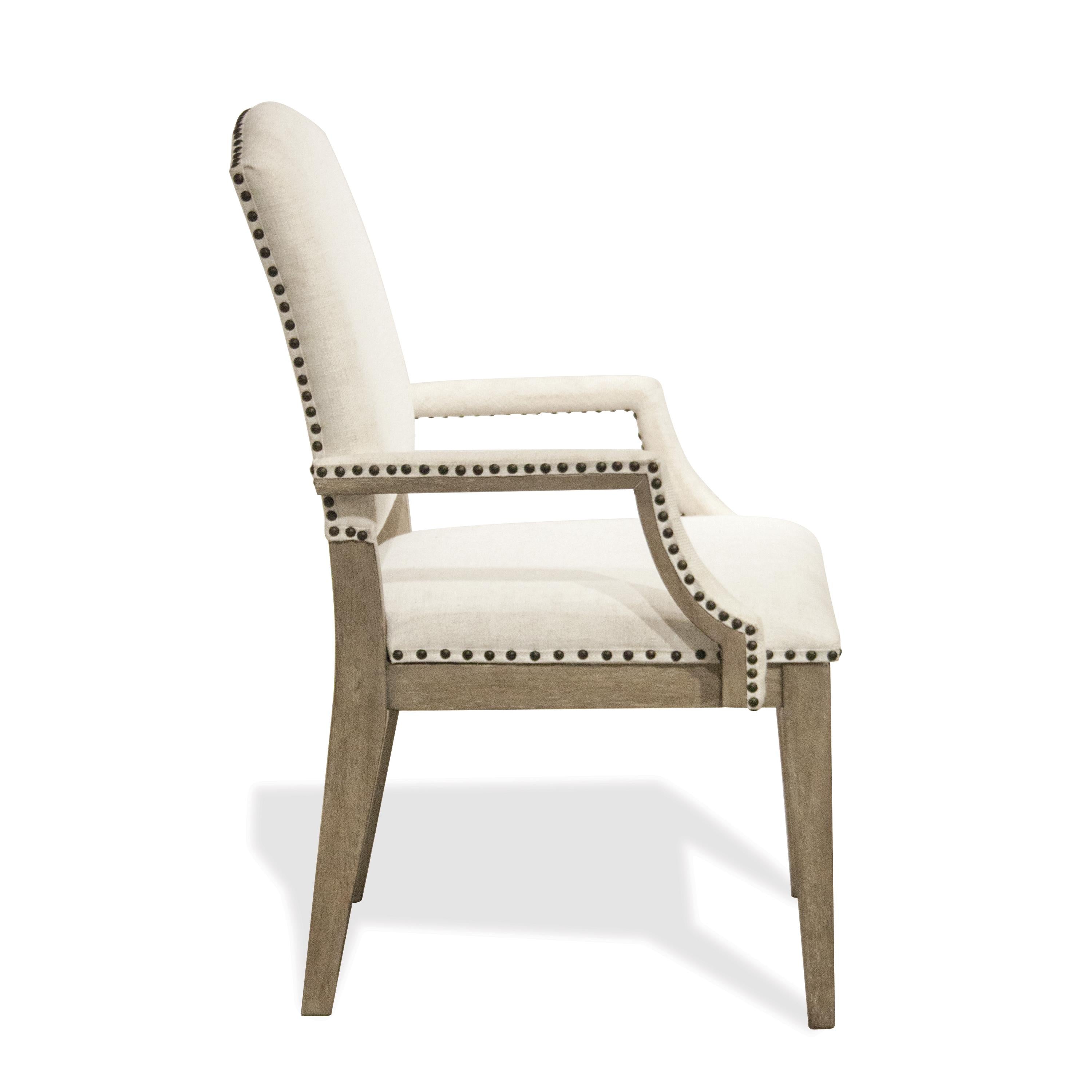 Charleston Upholstered Dining Arm Chair