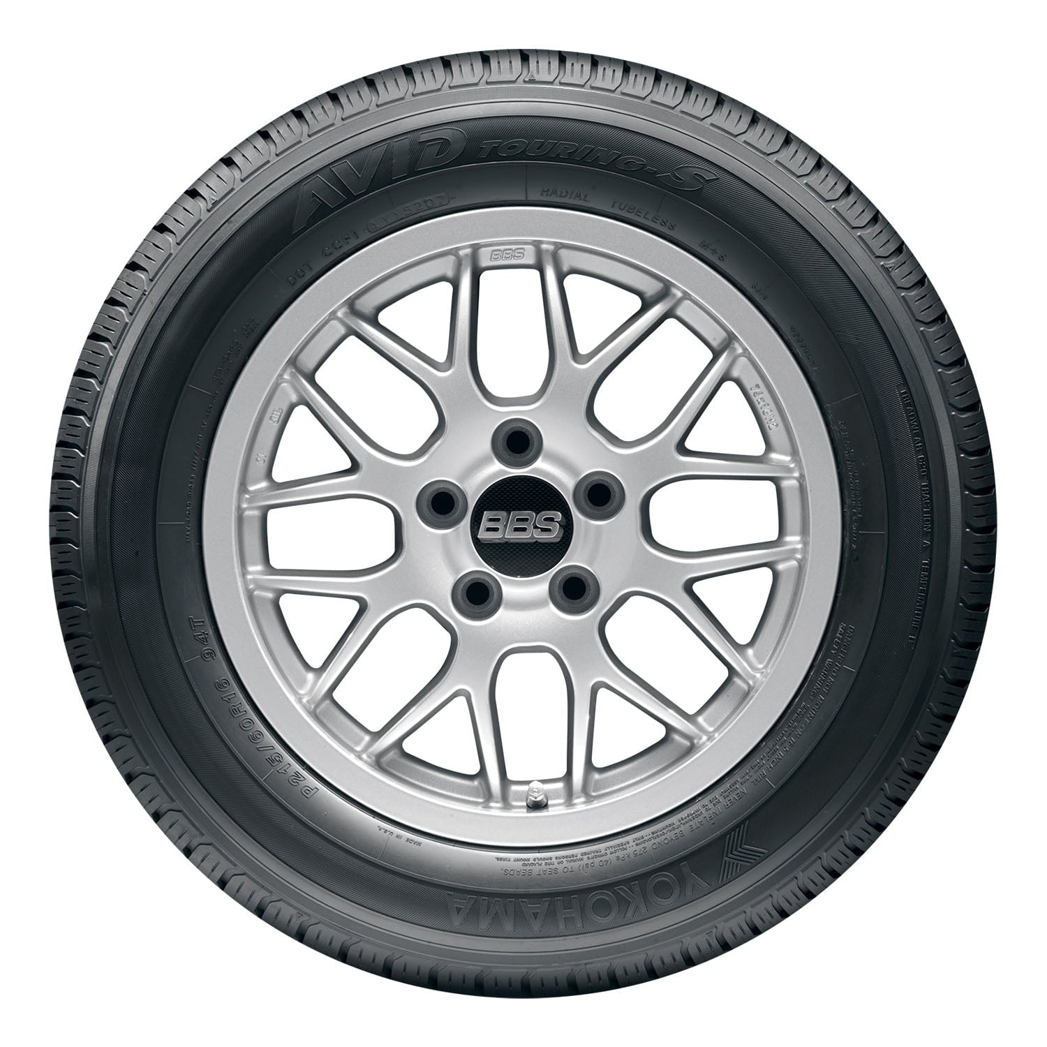 Yokohama Avid Touring-S All Season 215/70R15 98S Passenger Tire