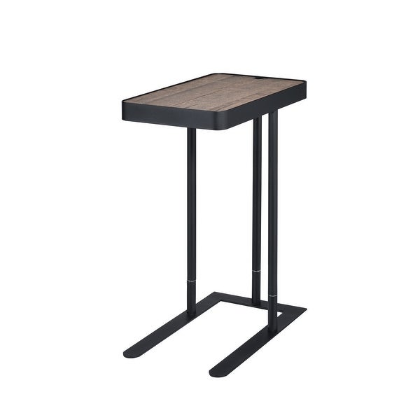 Furniture of America Schofield Urban C-Shape Slide-open Top Side Table